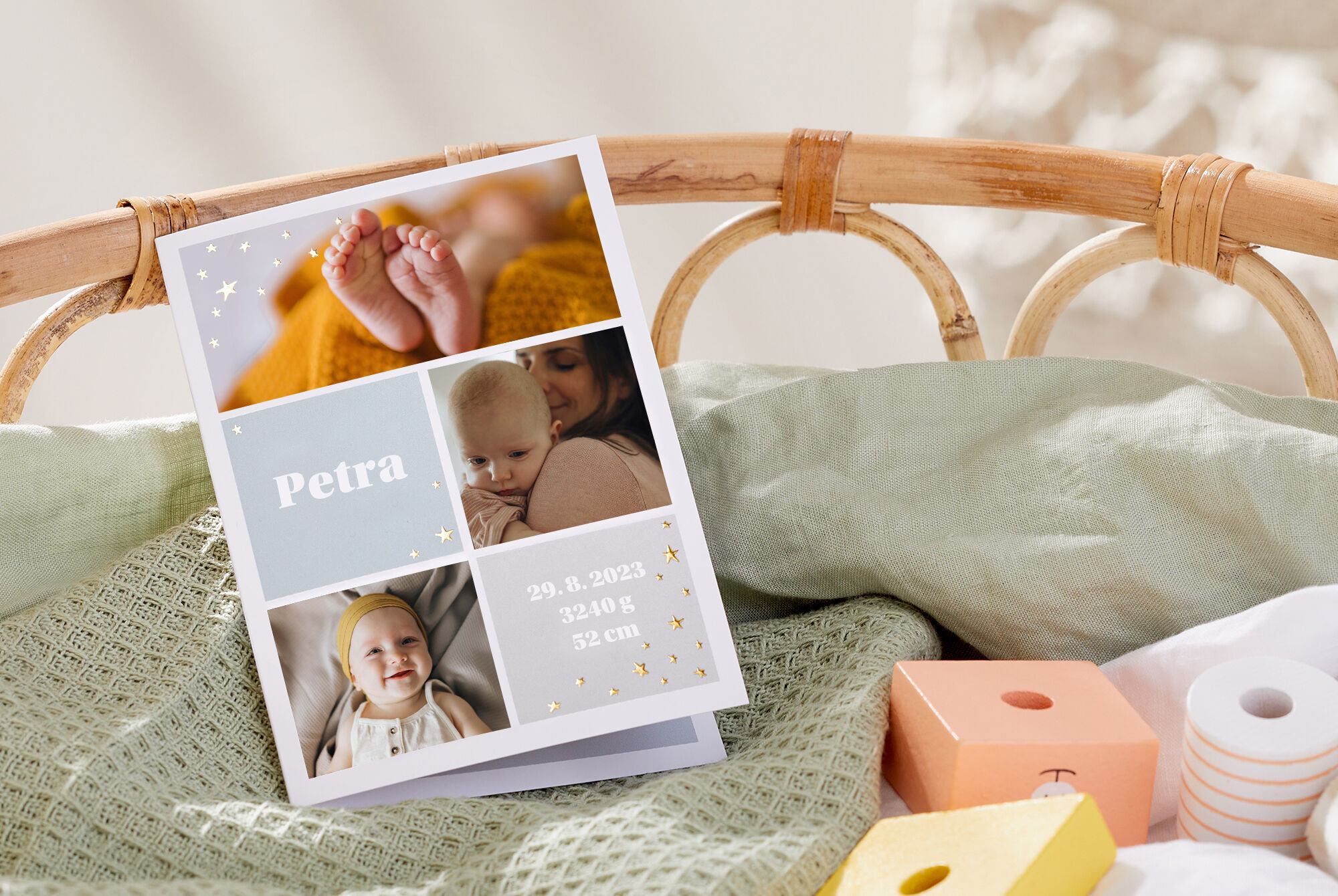 Babykarten online gestalten | CEWE