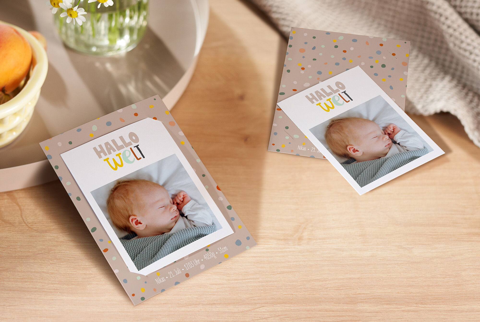 Babykarten online gestalten | CEWE