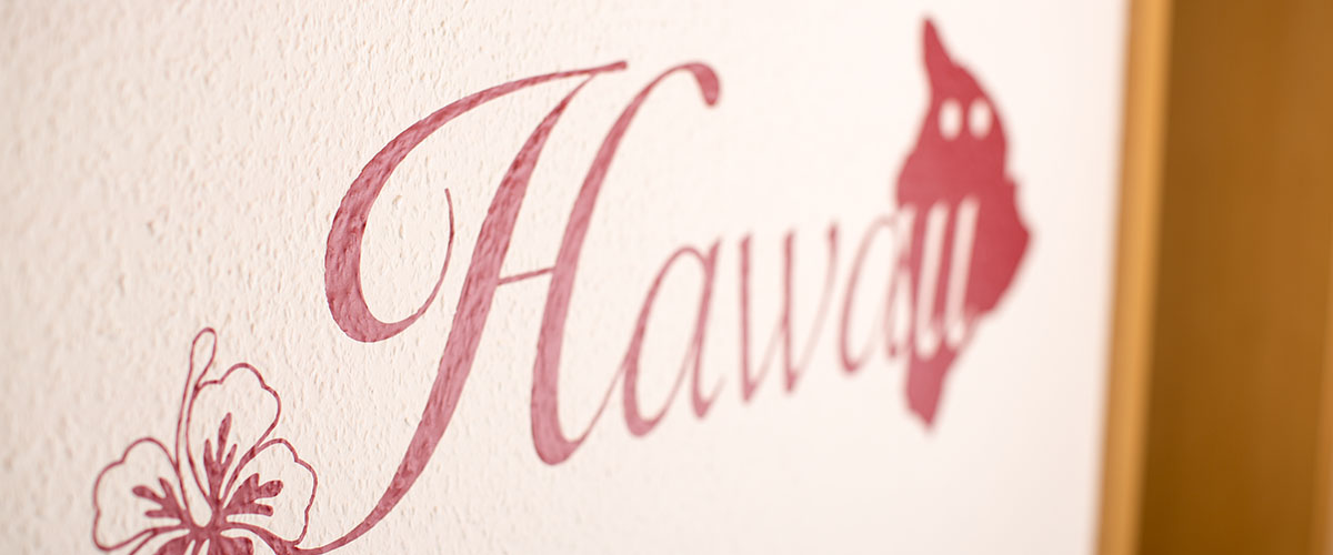 Hawaii Wandtattoo