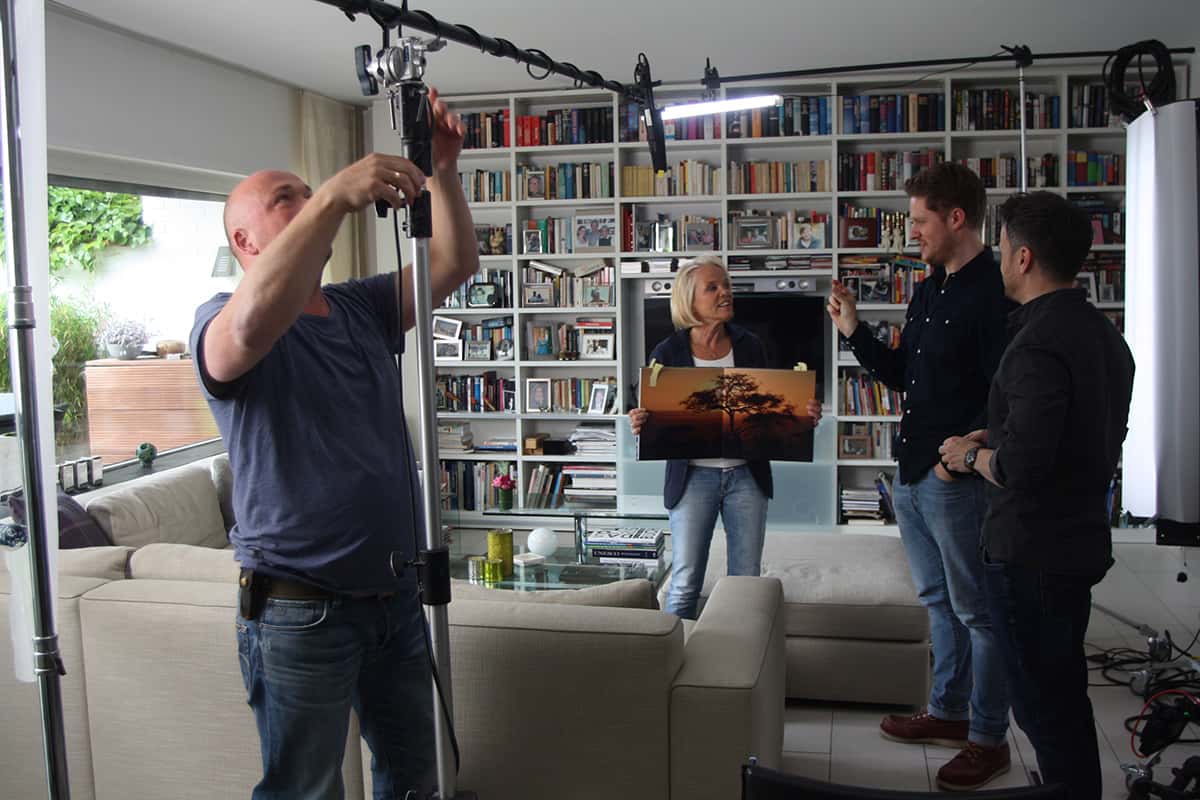 Positionierung des Mikrofons