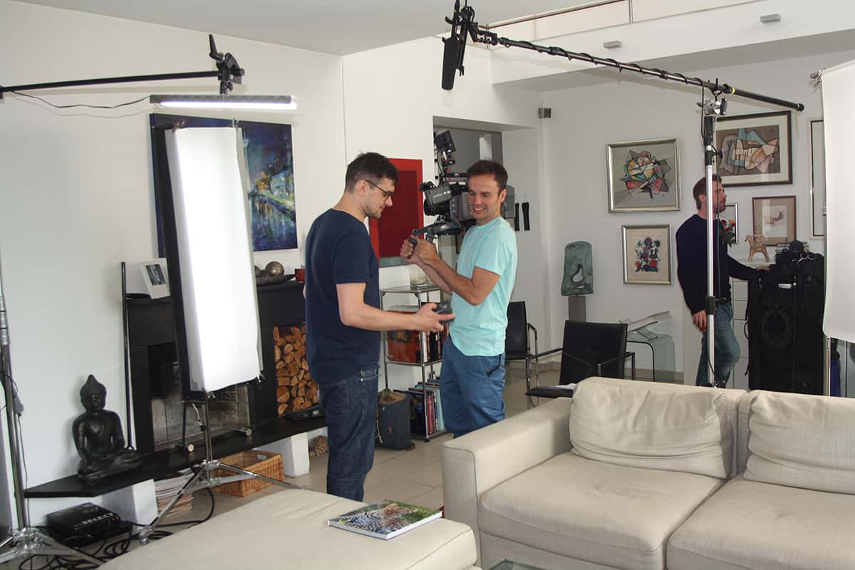 Testen der unterschiedlichen Kameraeinstellungen