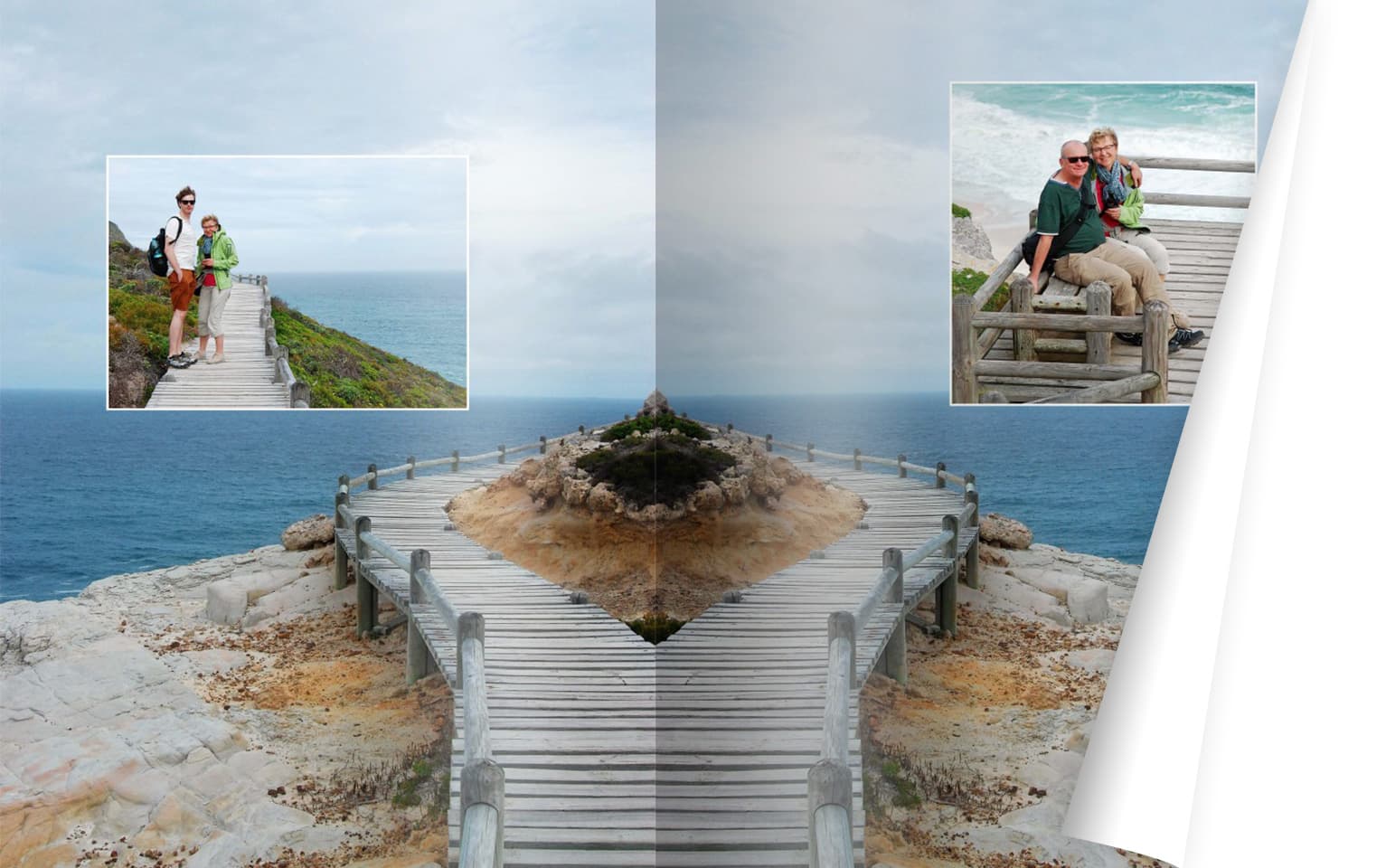 Spiegelungen in meinem CEWE FOTOBUCH