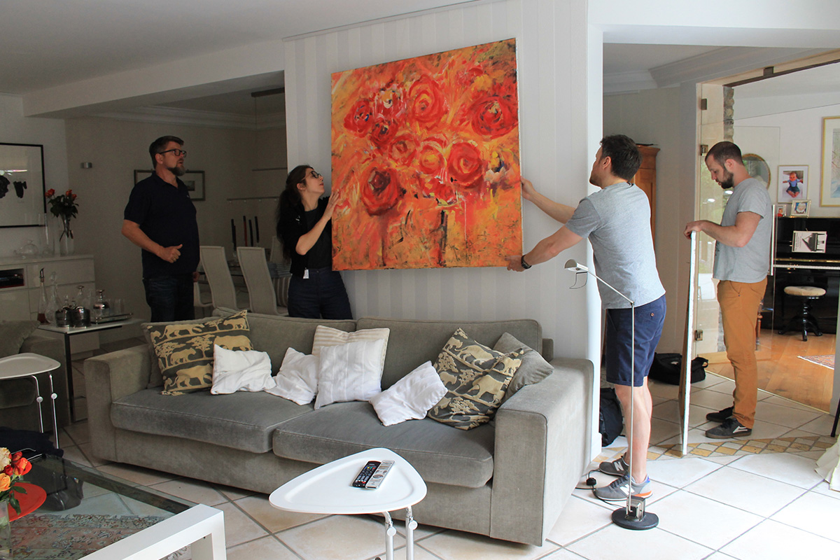 Wohnzimmer der Platzeks