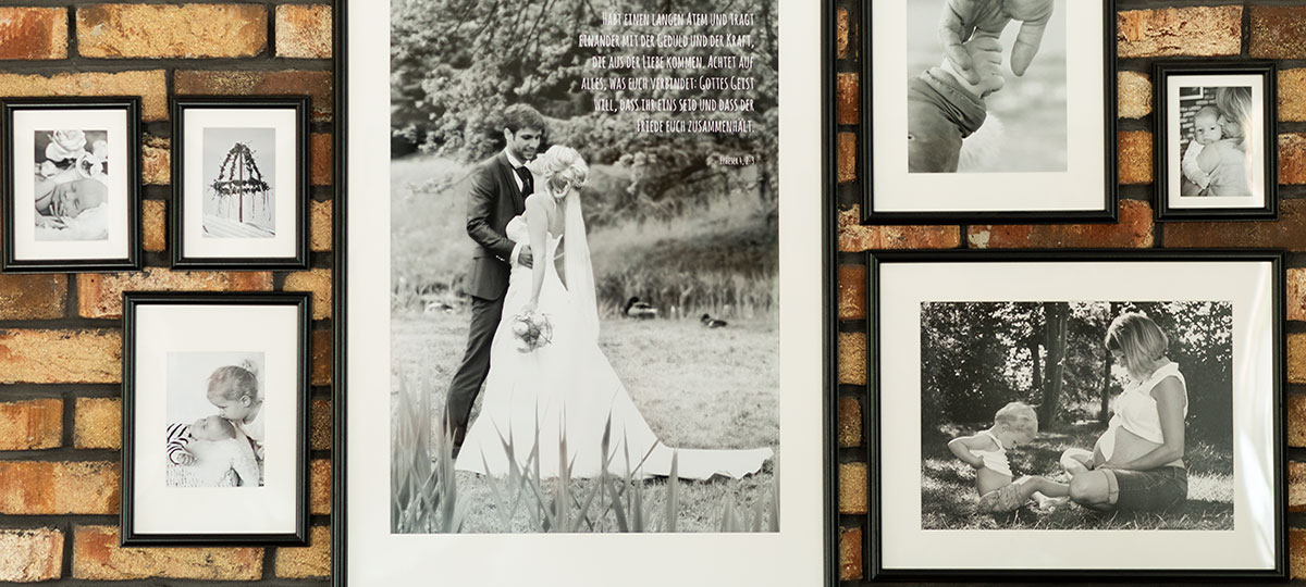 Familienfotos der Familie Wernicke.